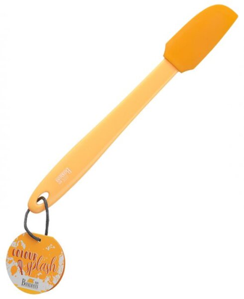 Teigschaber Colour Splash schmal 27 cm orange