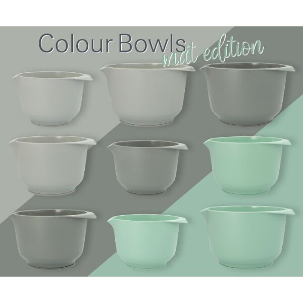 Colour Bowls Rühr- Servierschüssel 2 l matt mint