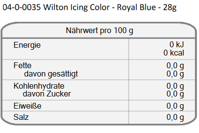 Wilton EU Icing Color - Royal Blue - 28g