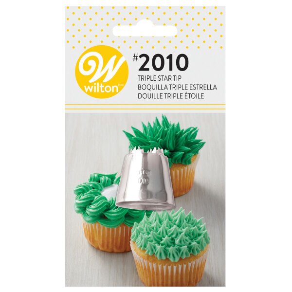 Wilton Decorating Tip Triple Star #2010