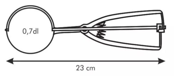 Tescoma Eis-Portionierer 6 cm