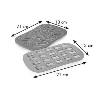 Tescoma Mold Form für Gummibärchen und -schlangen