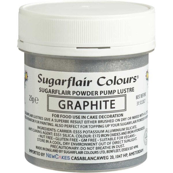 Sugarflair Pump Refill -Graphite- 25g