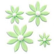 JEM Pointed 8 Petal Daisy Set/4