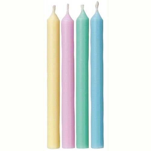 Wilton Candles Round Soft Colors Set/24