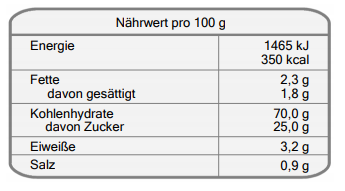 FunCakes Mix für Biskuit Laktosefrei - Weniger Zucker 500g