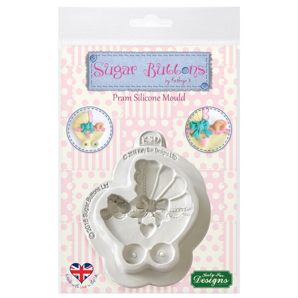 Katy Sue Mold Sugar Buttons - Pram