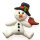 Katy Sue Mold Sugar Buttons Snowman