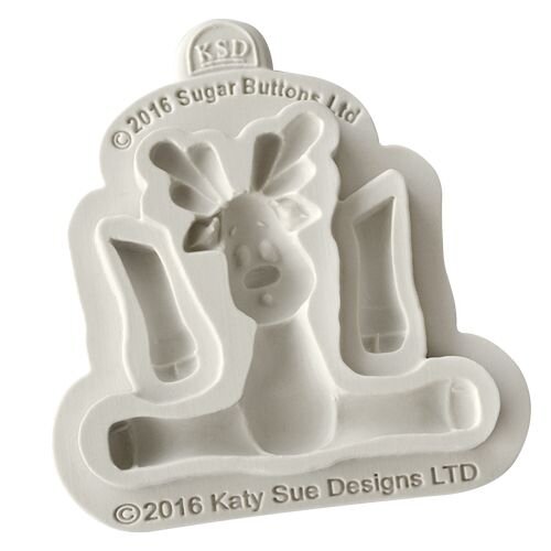 Katy Sue Mold Sugar Buttons Reindeer