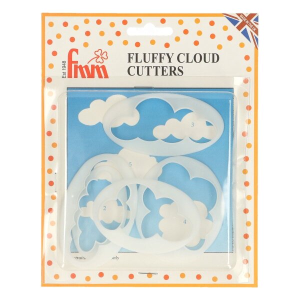 FMM Fluffy Cloud Cutters Set/5