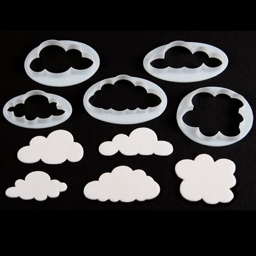 FMM Fluffy Cloud Cutters Set/5