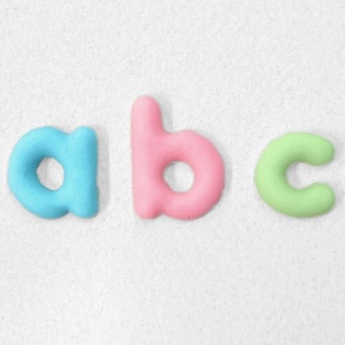 Katy Sue Mold Domed Alphabet  -  Lower Case