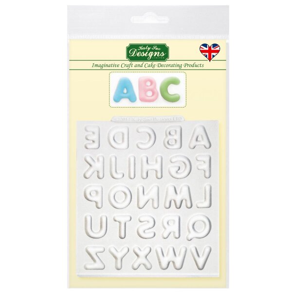 Katy Sue Mold Domed Alphabet