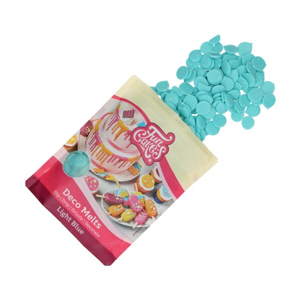 FunCakes Deco Melts Hellblau 250g