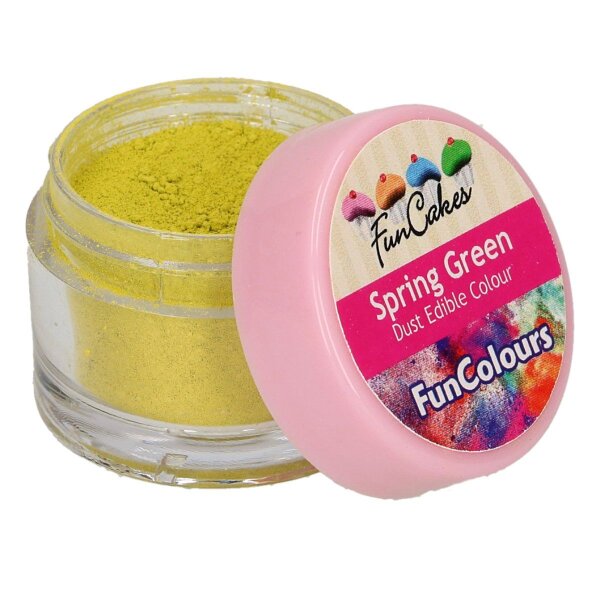 FunCakes Edible FunColours Dust - Spring Green