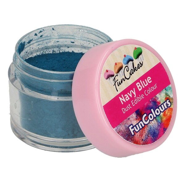 FunCakes Edible FunColours Dust - Navy Blue