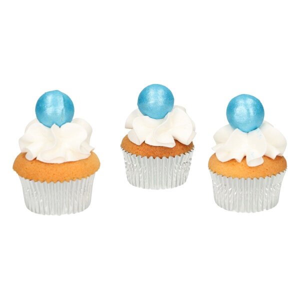 FunCakes Pearl Schokokugeln Blau 8 Stk.