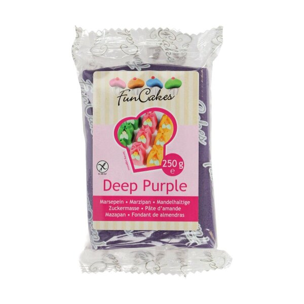 FunCakes Marzipan -Deep Purple- -250g-