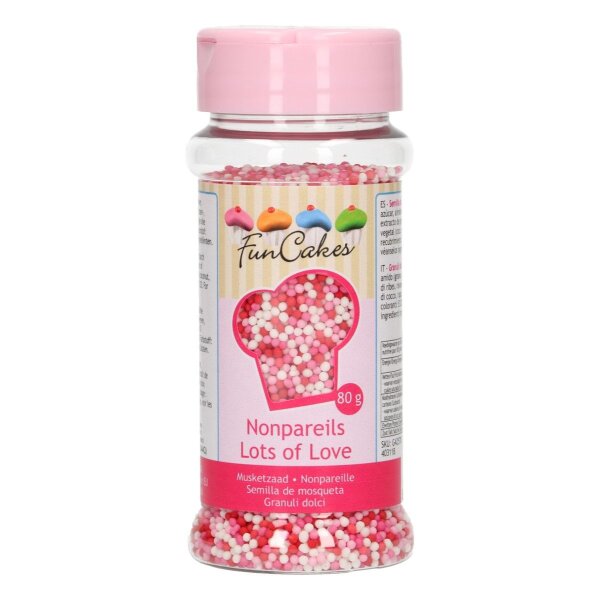 FunCakes Nonpareils -Viele Liebe- 80 g