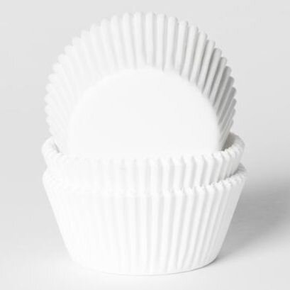 House of Marie Baking Cups White - pk/500