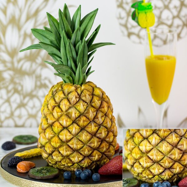 Karen Davies Silicone Mould - Tropical Pineapple