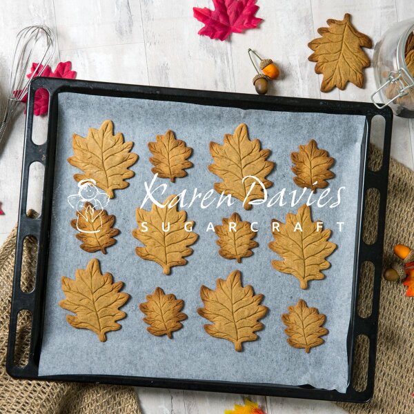 Karen Davies Silicone Mould - Autumn Leaf