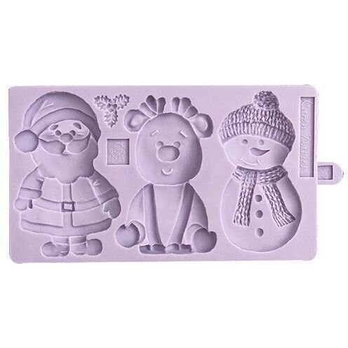 Karen Davies Silicone Mould - Christmas Cookie Mold