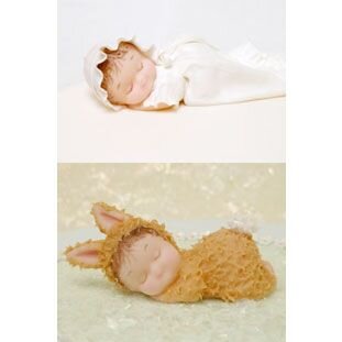 Karen Davies Silicone Mould - Sleeping Baby & Pillow